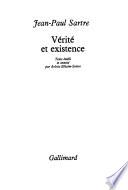 Vérité et existence