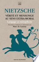 Vérité et mensonge au sens extra-moral