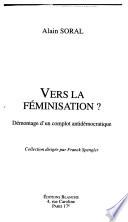 Vers la féminisation?
