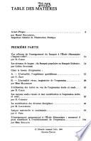 Vers un enseignement rénové de la langue française à l'école élémentaire