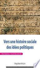 Vers une histoire sociale des idées politiques