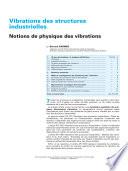 Vibrations des Structures Industrielles