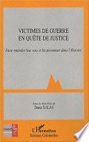 Victimes de guerre en quête de justice