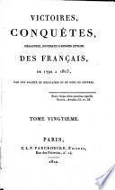 Victoires, conquêtes, désastres, revers et guerres civiles des français, de 1792 à 1815