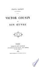 Victor Cousin et son œuvre