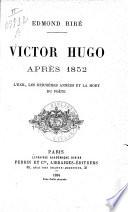 Victor Hugo après 1852