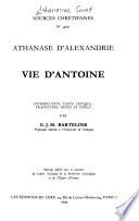 Vie d'Antoine