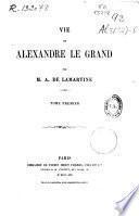Vie de Alexandre le Grand