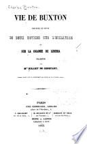 Vie de Buxton