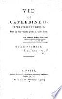 Vie de Catherine II, impératrice de Russie