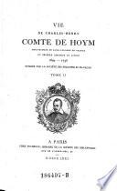 Vie de Charles-Henry comte de Hoym ambassadeur de Saxe-Pologne en France det celebre amateur de livres 1694-1736