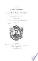 Vie de Charles-Henry, comte de Hoym, ambassadeur de Saxe-Pologne en France