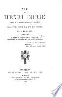 Vie de Henri Dorié ... décapité pour la foi en Corée le 8 mars 1866