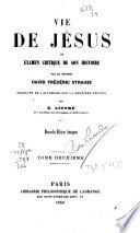 VIE DE JESUS