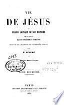 Vie de Jésus ou examen critique de son histoire