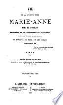 Vie de la révérende mère Marie-Anne