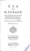 Vie de M. Turgot