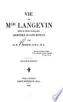 Vie de Mgr. Langevin