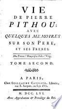 Vie de Pierre Pithou