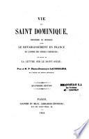 Vie de Saint Dominique