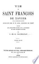 Vie de Saint François de Xavier de la Compagnie de Jésus