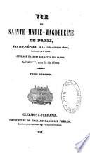 Vie de Sainte Marie-Magdeleine de Pazzi