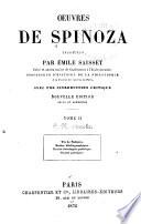 Vie de Spinosa [par Colerus] Notice bibliographique (p. [lvi]-lxviii) Traité théologicopolitique. Traité politique