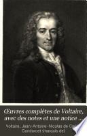 Vie de Voltaire. Théatre