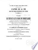Vie du prince Alexandre Hohenlohe Doyen du chapitre de Grosswardein Evêque titulaire de Sardique, Abbé mitré de Gaborjan etc