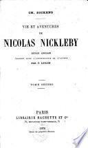 Vie et aventures de Nicolas Nickleby : roman anglais