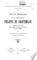 Vie et miracles de la bienheureuse Philippe de Chantemilan