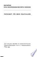 Vienna Journal of South Asian Studies