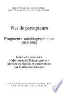 Vies de percepteurs