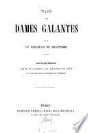 Vies des dames galantes