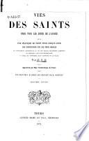 Vies des saints pour tous les jours de l'année