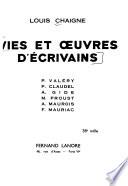Vies et œuvres d'écrivains: Paul Valéry