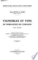 Vignobles et vins du Nord-Ouest de l'Espagne ...