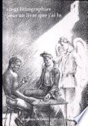 Vingt lithographies pour un livre que j'ai lu