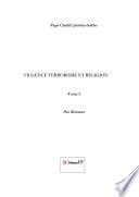 VIOLENCE TERRORISME ET RELIGION