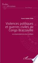 Violences politiques et guerres civiles au Congo Brazzaville