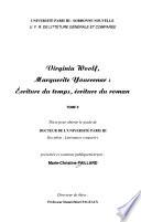 Virginia Woolf, Marguerite Yourcenar
