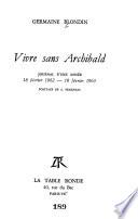 Vivre sans Archibald
