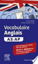 Vocabulaire Anglais AS/AP