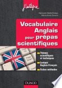 Vocabulaire anglais pour les prépas scientifiques