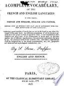 Vocabulaire complet français-anglais et anglais-français