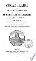 Vocabulaire de la langue française