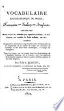 Vocabulaire encyclopédique de poche français-italien-anglais