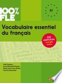 Vocabulaire essentiel du français niv. B1 - Ebook
