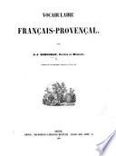 Vocabulaire Français-Provençal, etc