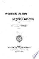 Vocabulaire militaire anglais-français